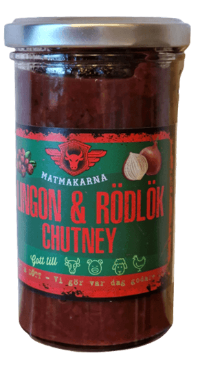 Widowmaker BBQ Matmakarna - Lingon & Rödlök Chutney Såser Sverige