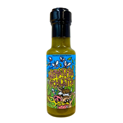 Swedish Pepper - Hetta Ifrå’ Schlätta Hot Sauce | Jalapeño & Ananas 125 ml