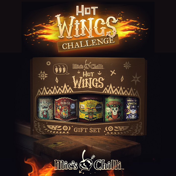 Mic's Chili - Hot Wings Gift Set - Widowmakers BBQ #